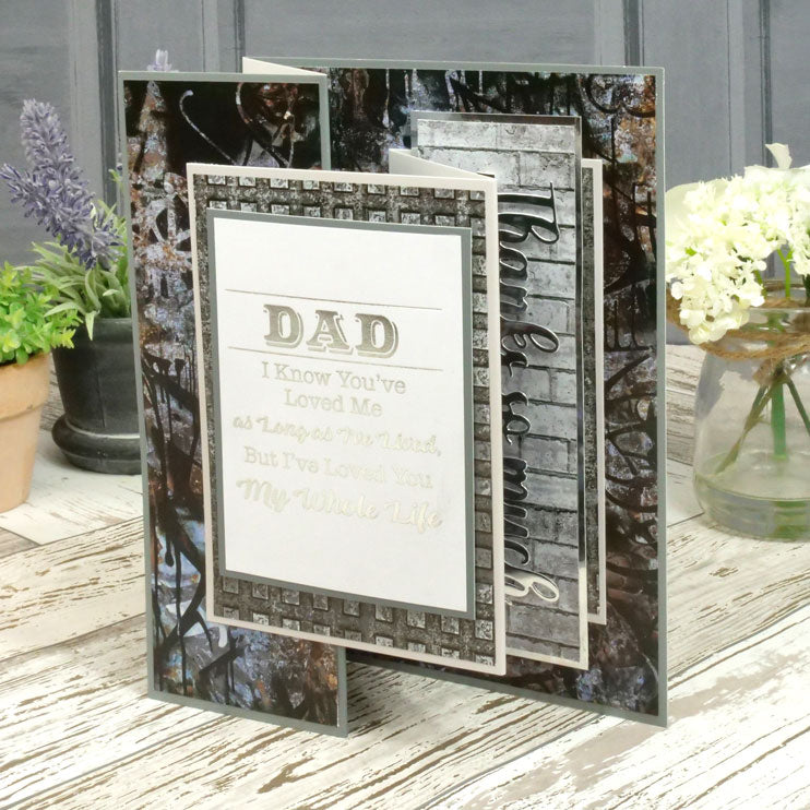 Duo Design Paper Pads - Industrial Textures & Beautiful Brick-10