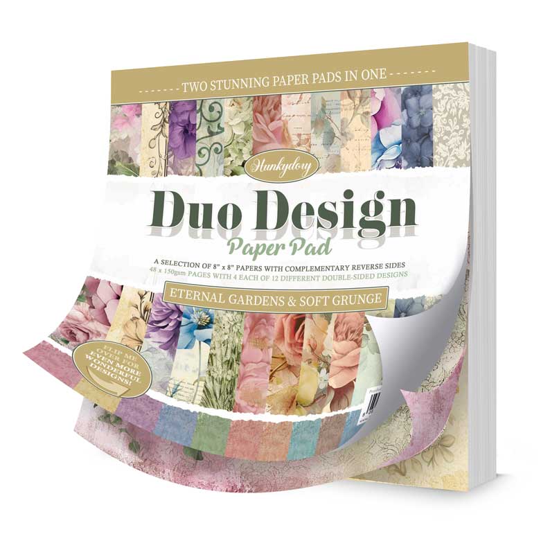 Blocks de papel Duo Design - Eternal Gardens & Soft Grunge