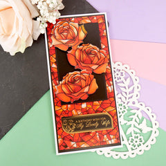 Duo Design Paper Pads - Stained Glass & Cracked Glass-4