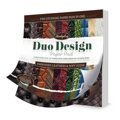 Duo Design Paper Pads - Embossed Leathers & Soft Suede-1