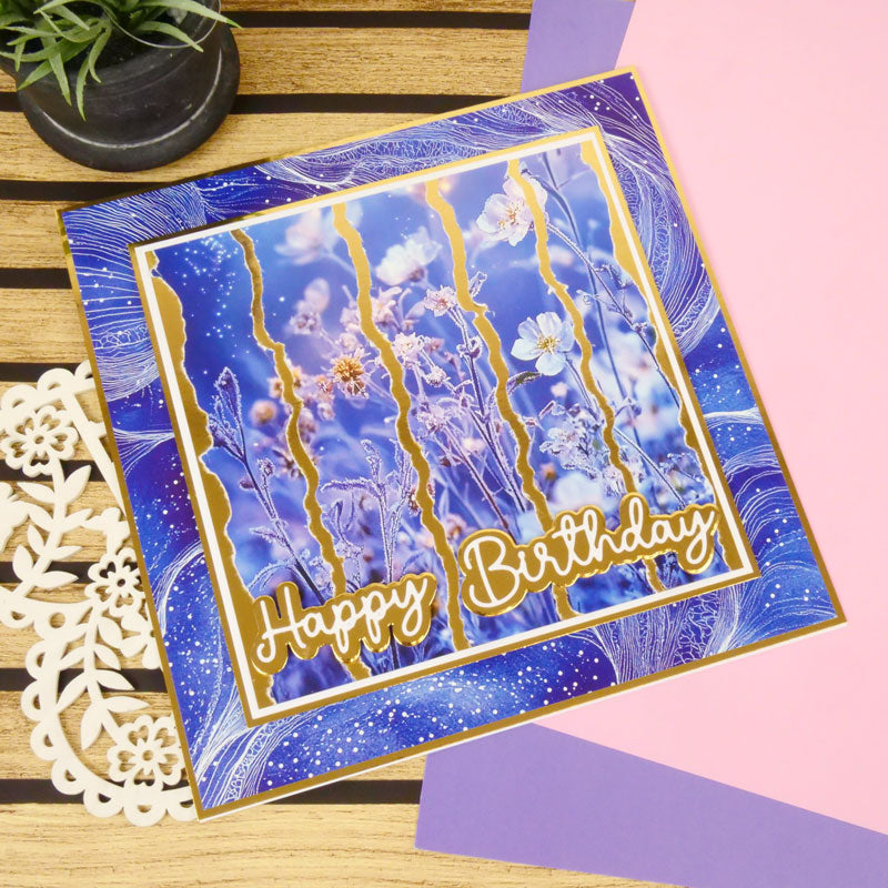 Duo Design Paper Pads - Frosted Flowers & Winter Breeze-7