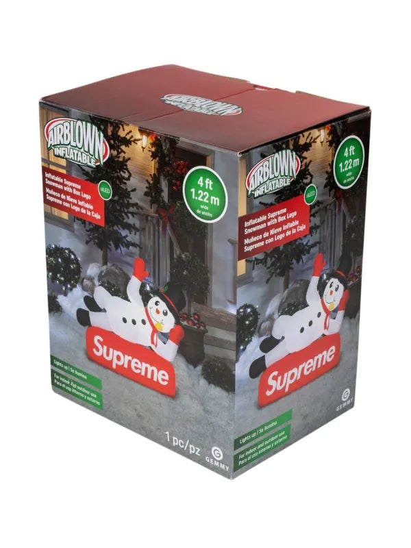 Supreme Inflatable Snowman - White-2