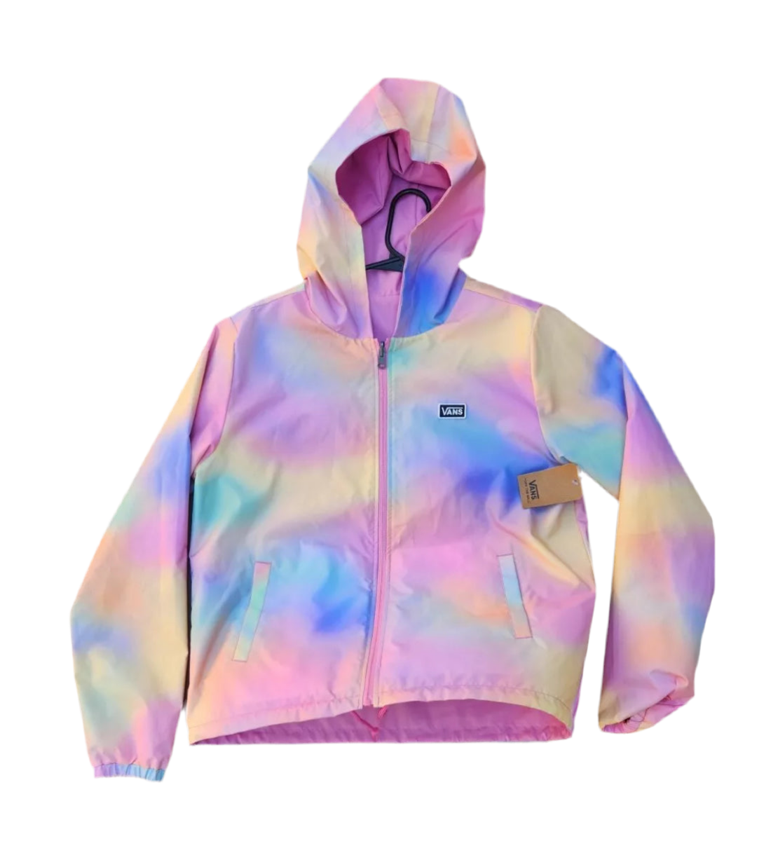 Vans 'Reverse Out' Windbreaker - Rainbow/Pink (Women’s)-1