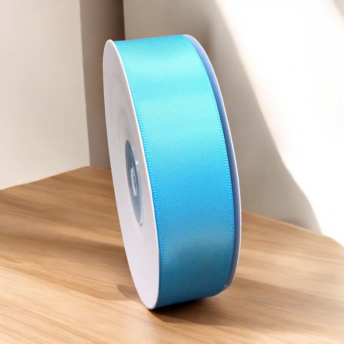 30 Meter Double Face Sky Blue #328 Ribbon Roll-1