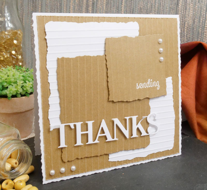 Deckle-Edge Card Blanks & Envelopes Megabuy-12