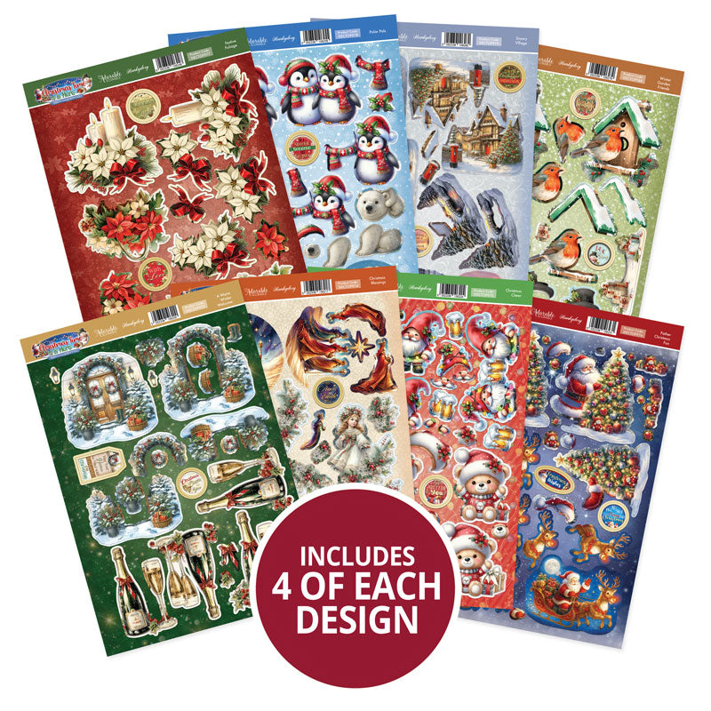 Collection de toppers de découpage « C'est Noël »-1