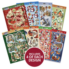 Collection de toppers de découpage « C'est Noël »-1