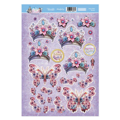 Bejewelled Beauty Decoupage Topper Sheet-1