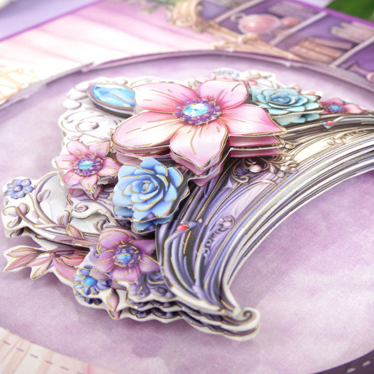 Bejewelled Beauty Decoupage Topper Sheet-3
