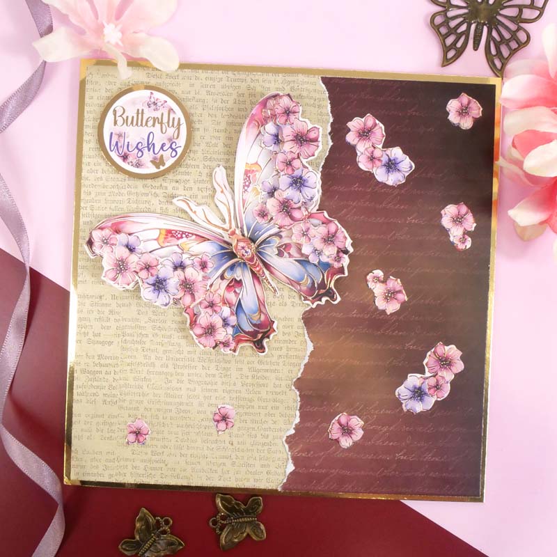 Bejewelled Beauty Decoupage Topper Sheet-4