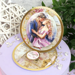 Happily Ever After Decoupage Topper Sheet-2