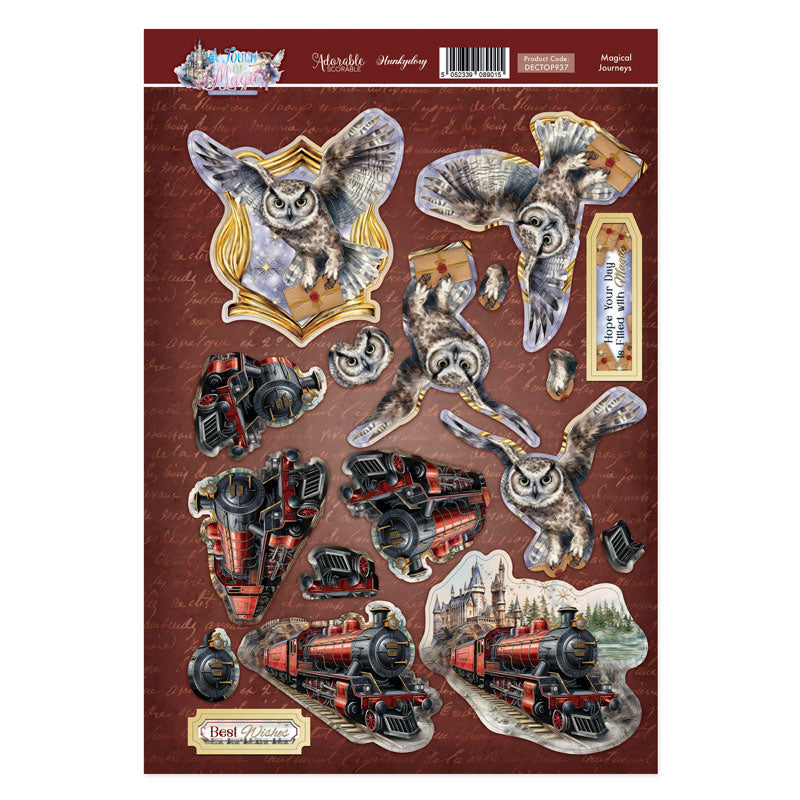 Magical Journeys Decoupage Topper Sheet-1