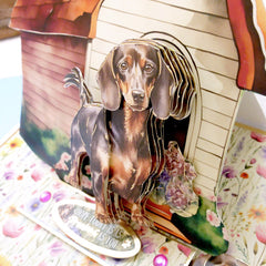 Border Terrier & Dachshund Decoupage Topper Sheet-5