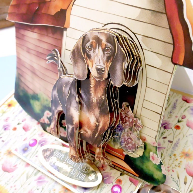 Border Terrier & Dachshund Decoupage Topper Sheet-5