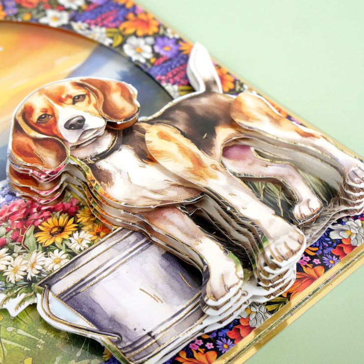 Jack Russell Terrier & Beagle Decoupage Topper Sheet-6