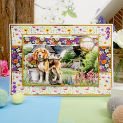 Jack Russell Terrier & Beagle Decoupage Topper Sheet-5