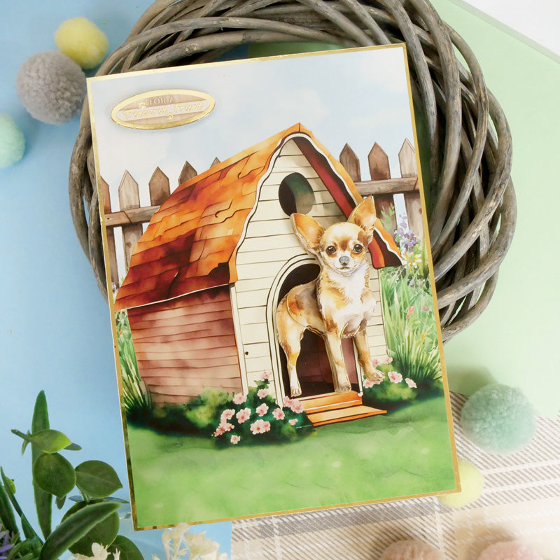 Dog Tales Decoupage Topper Collection-13