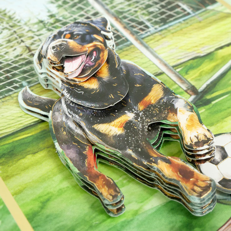 Rottweiler & German Shepherd Decoupage Topper Sheet-3