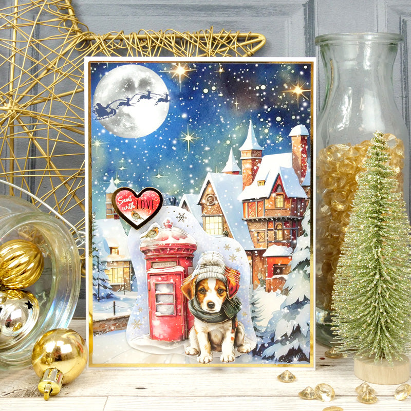 Jack Russell Terrier & Beagle Decoupage Topper Sheet-2