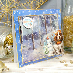 Labrador Retriever & English Springer Spaniel Decoupage Topper Sheet-2
