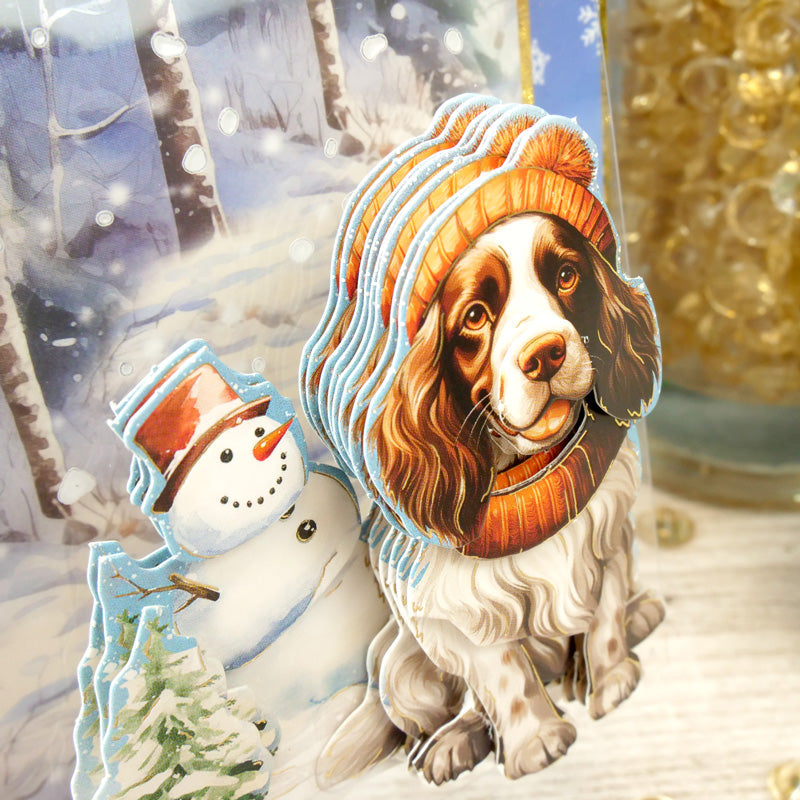 Labrador Retriever & English Springer Spaniel Decoupage Topper Sheet-3