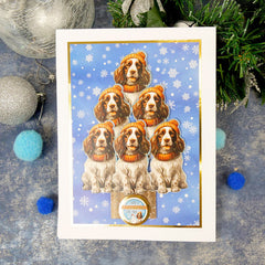 Labrador Retriever & English Springer Spaniel Decoupage Topper Sheet-6