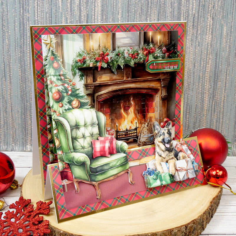 Rottweiler & German Shepherd Decoupage Topper Sheet-2