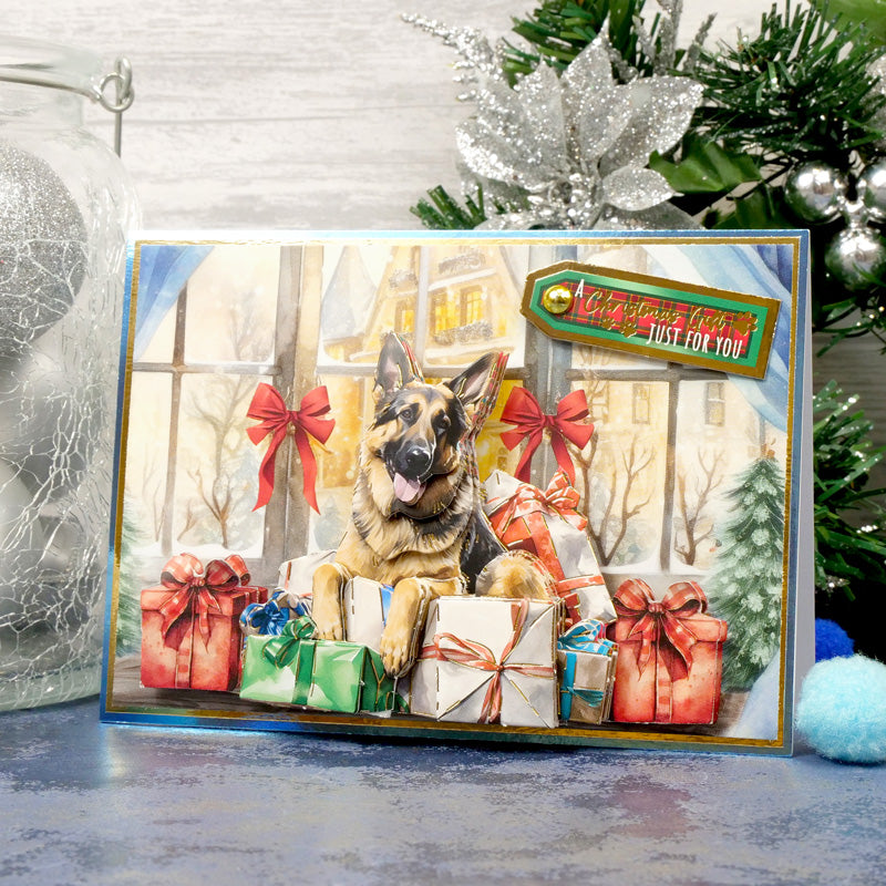 Rottweiler & German Shepherd Decoupage Topper Sheet-6