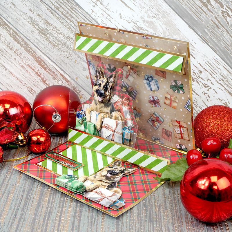 Rottweiler & German Shepherd Decoupage Topper Sheet-8