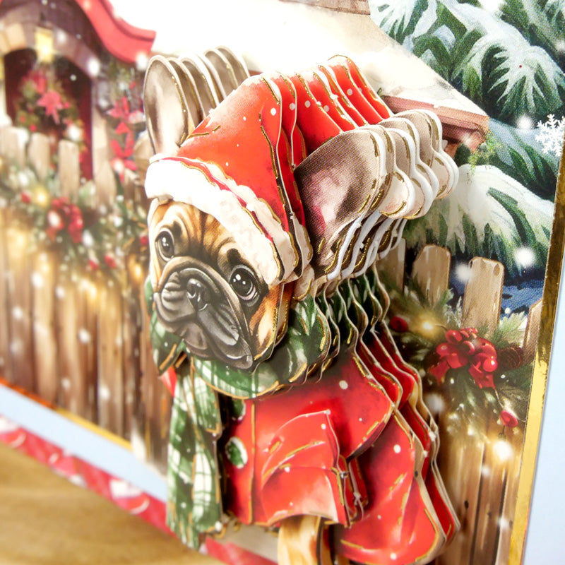 Yorkshire Terrier & French Bulldog Decoupage Topper Sheet-5