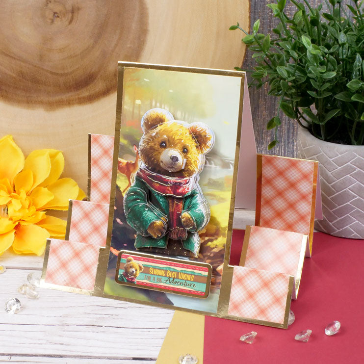 A Beary Good Day Decoupage Topper Sheet-2