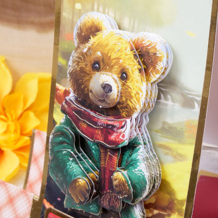 A Beary Good Day Decoupage Topper Sheet-3