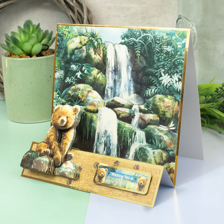 A Beary Good Day Decoupage Topper Sheet-4