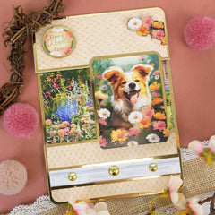 A Woofly Time Decoupage Topper Sheet-4