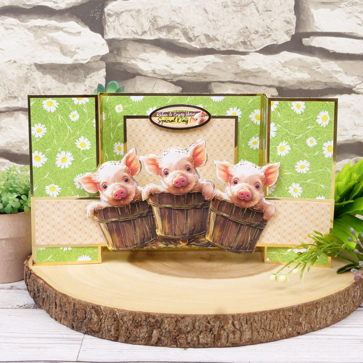 Fun at the Farm Decoupage Topper Sheet-6