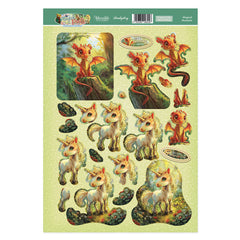 Magical Moments Decoupage Topper Sheet-1