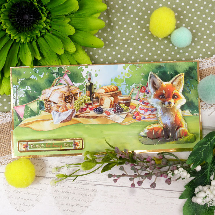 Hoja de adornos para decoupage de bosque maravilloso-2