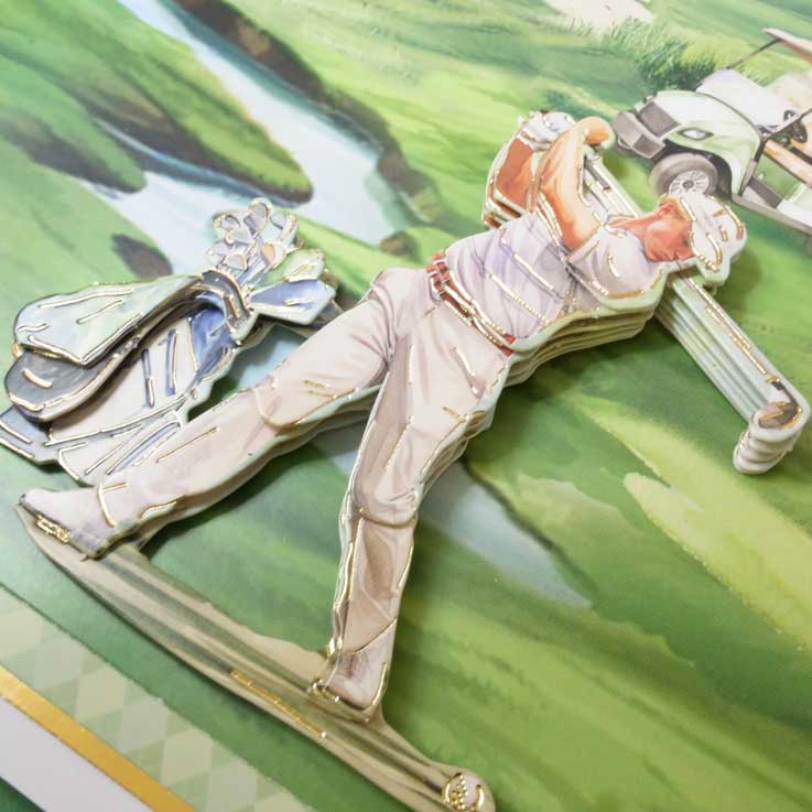 Winning Swings Decoupage Topper Sheet-5