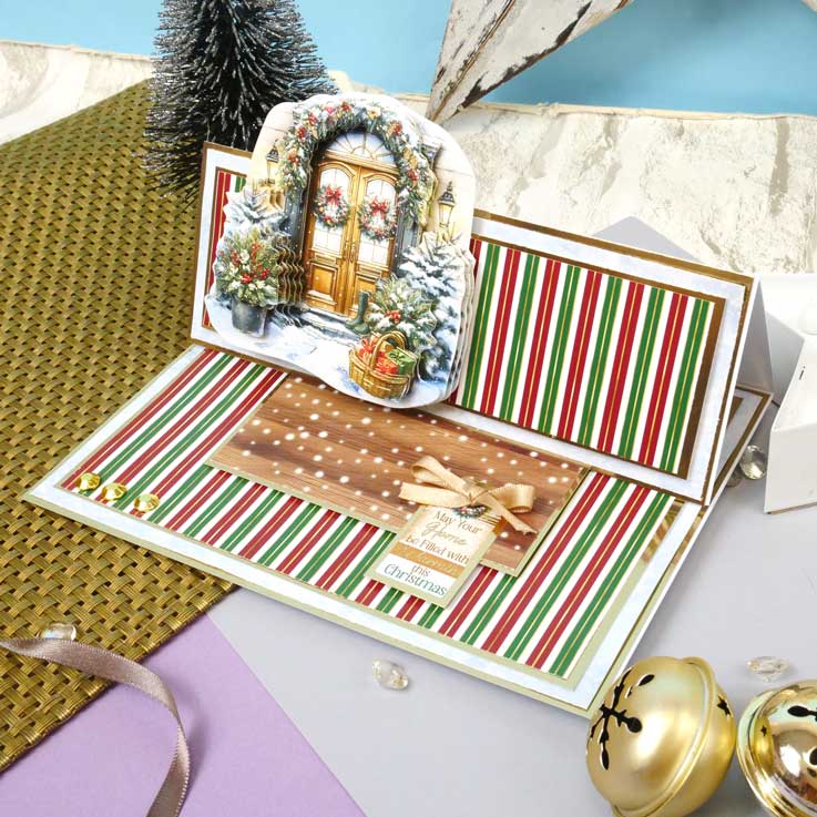 Feuille de dessus de découpage « Un accueil chaleureux d'hiver »-2