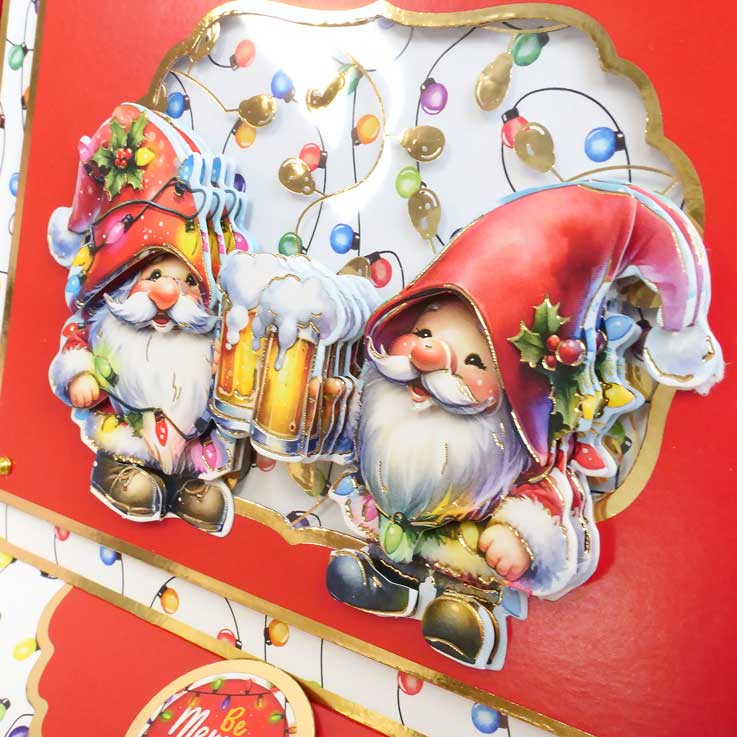 Feuille de décoration pour découpage « Joie de Noël »-3