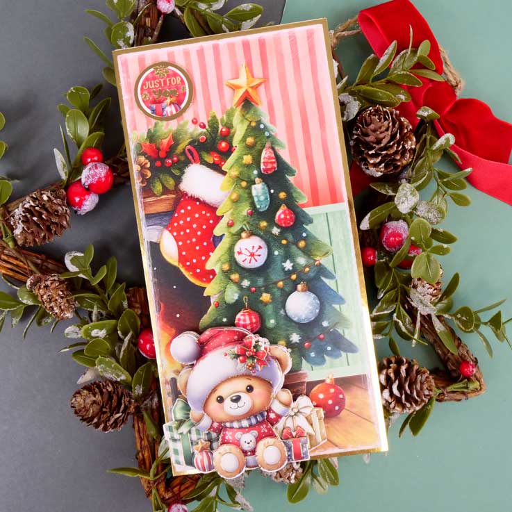 Feuille de décoration pour découpage « Joie de Noël »-4