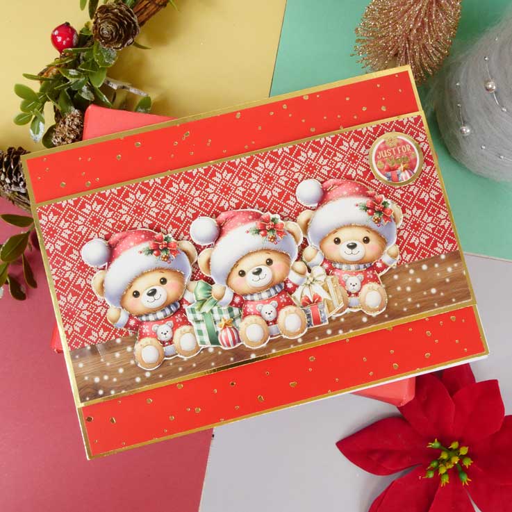 Feuille de décoration pour découpage « Joie de Noël »-6