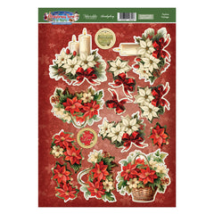 Feuille de dessus de découpage feuillage festif-1
