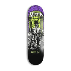 Zero x The Misfits 'Earth A.D' Deck - Glow In The Dark-1
