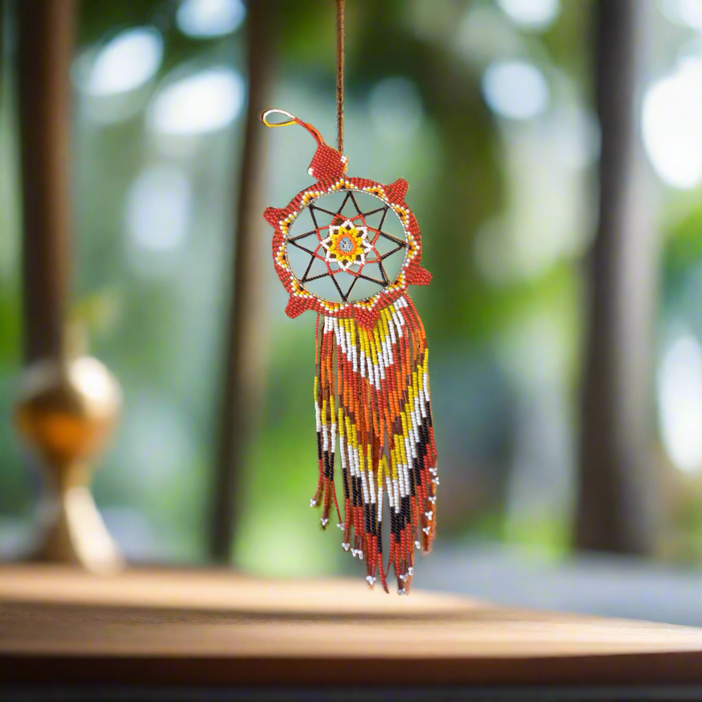 Red Sun Star Dream Catcher-3