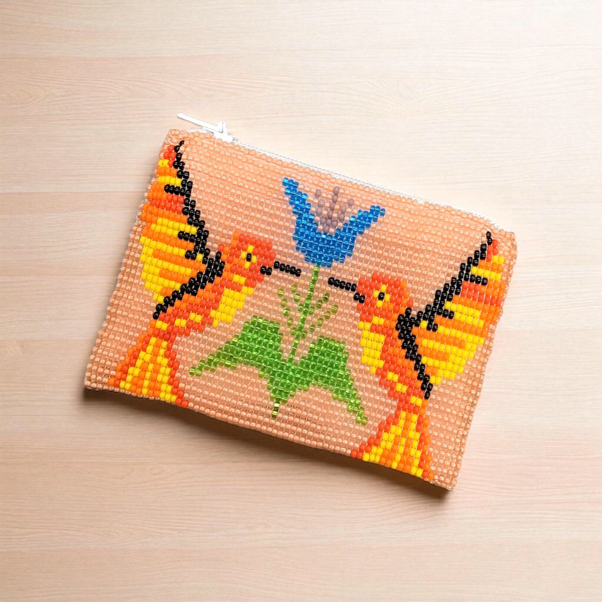 HummingBird Beaded coin purses-1
