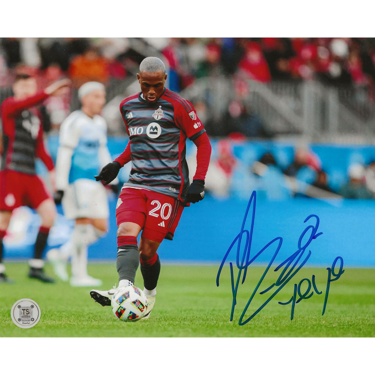 Deiby Flores Autographed Toronto FC 8x10 Photo-1