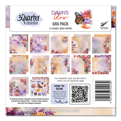 3Quarter Designs Dawns Glow 6x6 Paper Pack-1