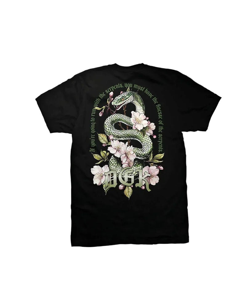 DGK 'Serpent' Tee - Black-2