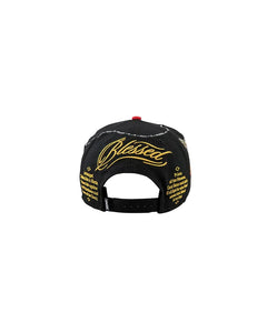 DGK 'Archangel' Snapback Cap - Black/Red-3